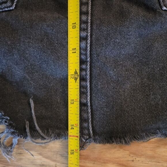 Bershka Black Denim Skirt - Picture 4 of 7